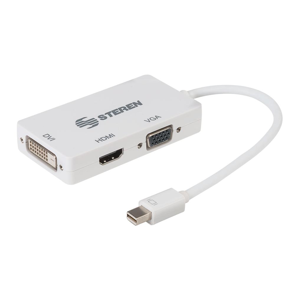 Adaptador de Mini Display Port a VGA/HDMI/DVI Precio Costa Rica